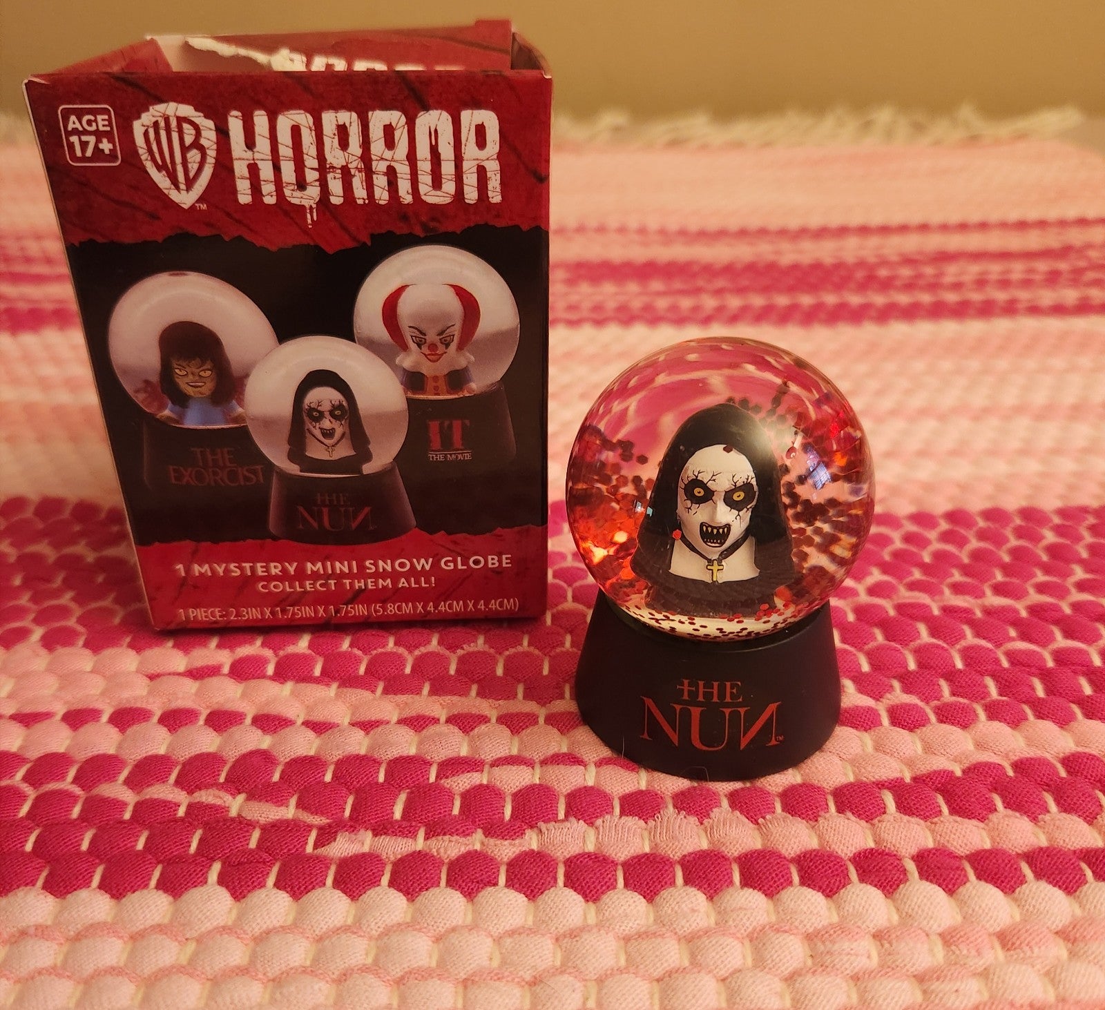 The Nun 2024 Culturefly WB Mini Snow Globe NWT