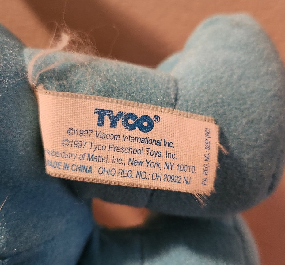 Sing Along Blue 1997 Talking Plush