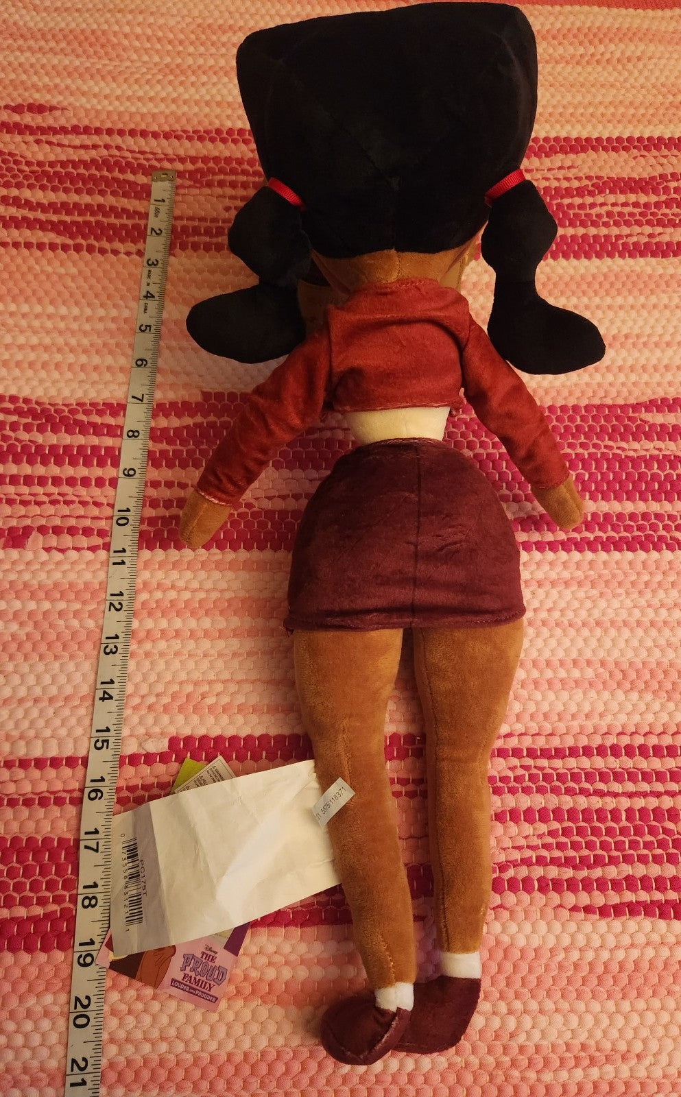 Disney The Proud Family Penny Plush Doll NWT