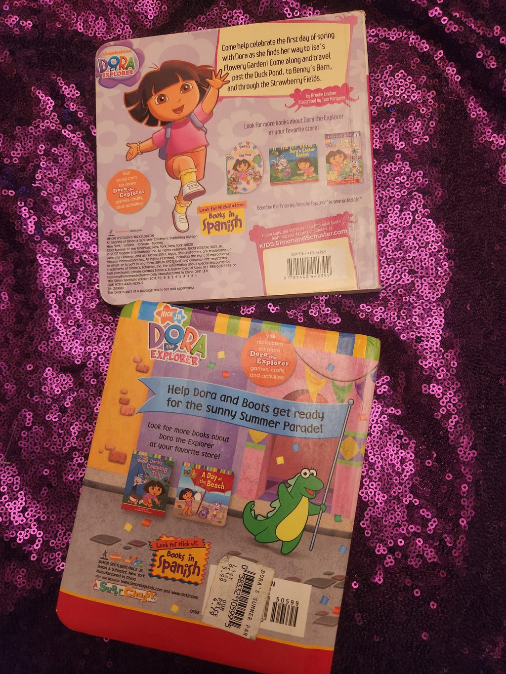 Dora The Explorer Book Lot