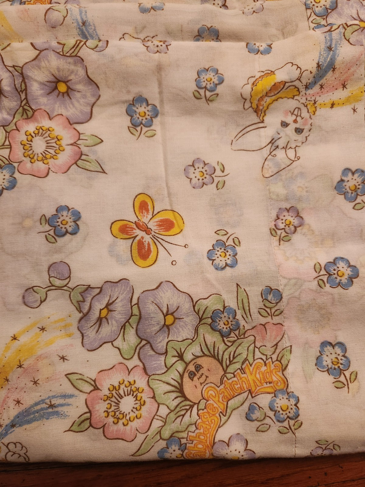 Cabbage Patch Kids Vintage Curtains Lot