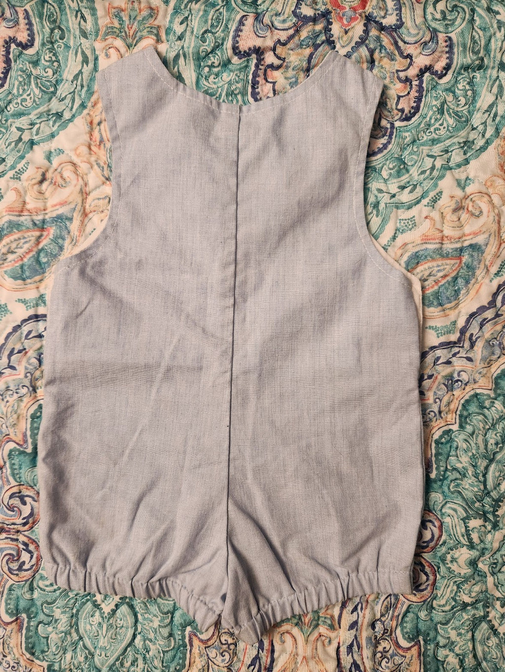 Vintage Baby Togs Noah's Ark Overalls 3/6 Months