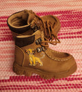Disney Toddler Simba Lion King Lace Up Boots Size 5