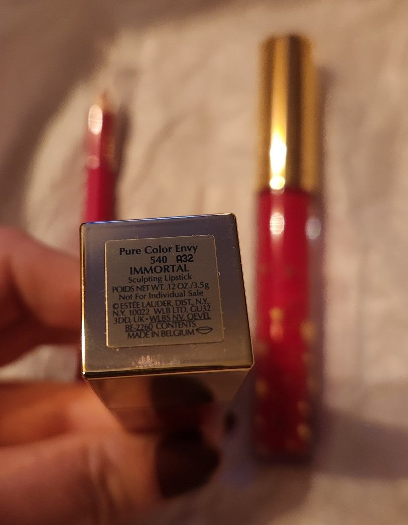 Estee Lauder Pure Color Envy Red Holiday Lip Set