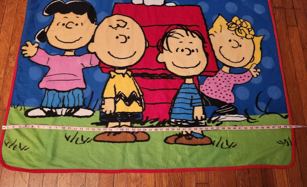 Peanuts Snoopy 65th Anniversary Throw Blanket