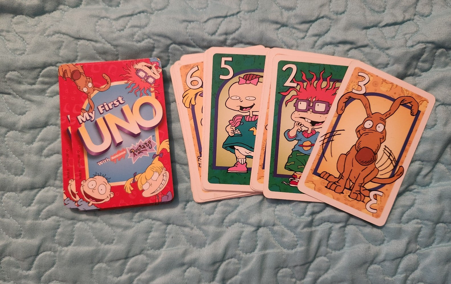 Rugrats My First UNO Card Set 1997