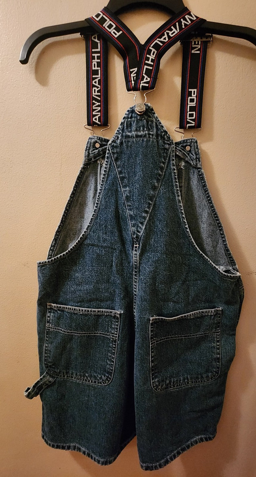 Polo Ralph Lauren 90s Vintage Denim Overalls Size Small