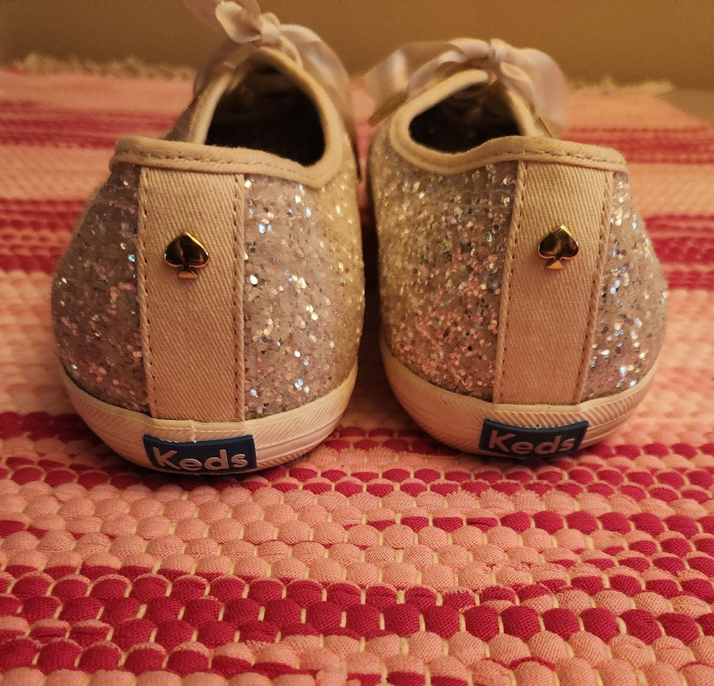 Keds For Kate Spade Champion Glitter Sneakers Size 11