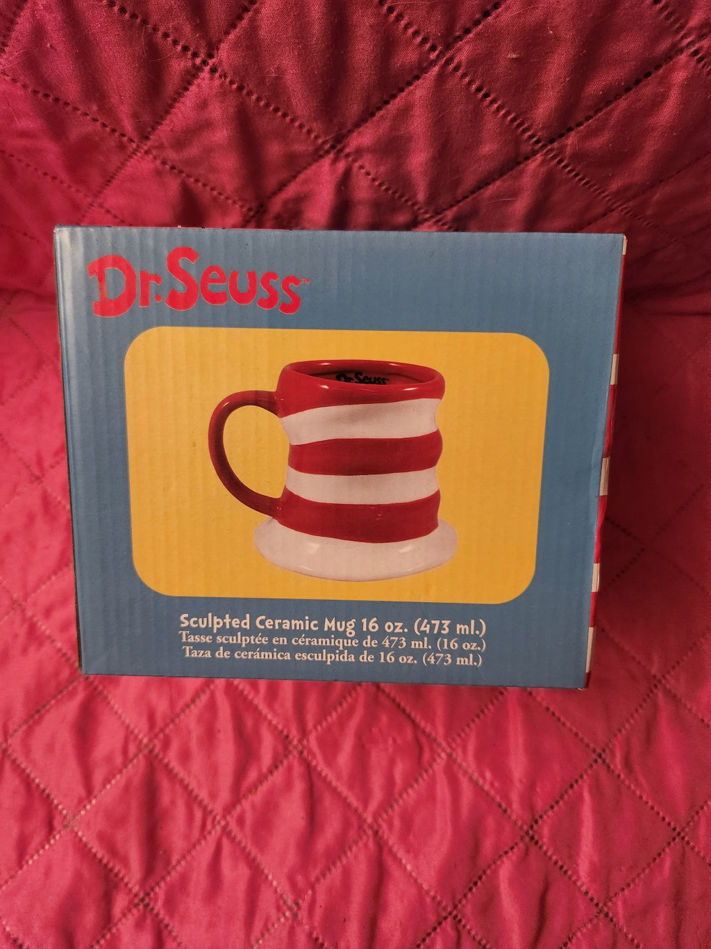 Dr. Seuss Cat In The Hat Mug NWT