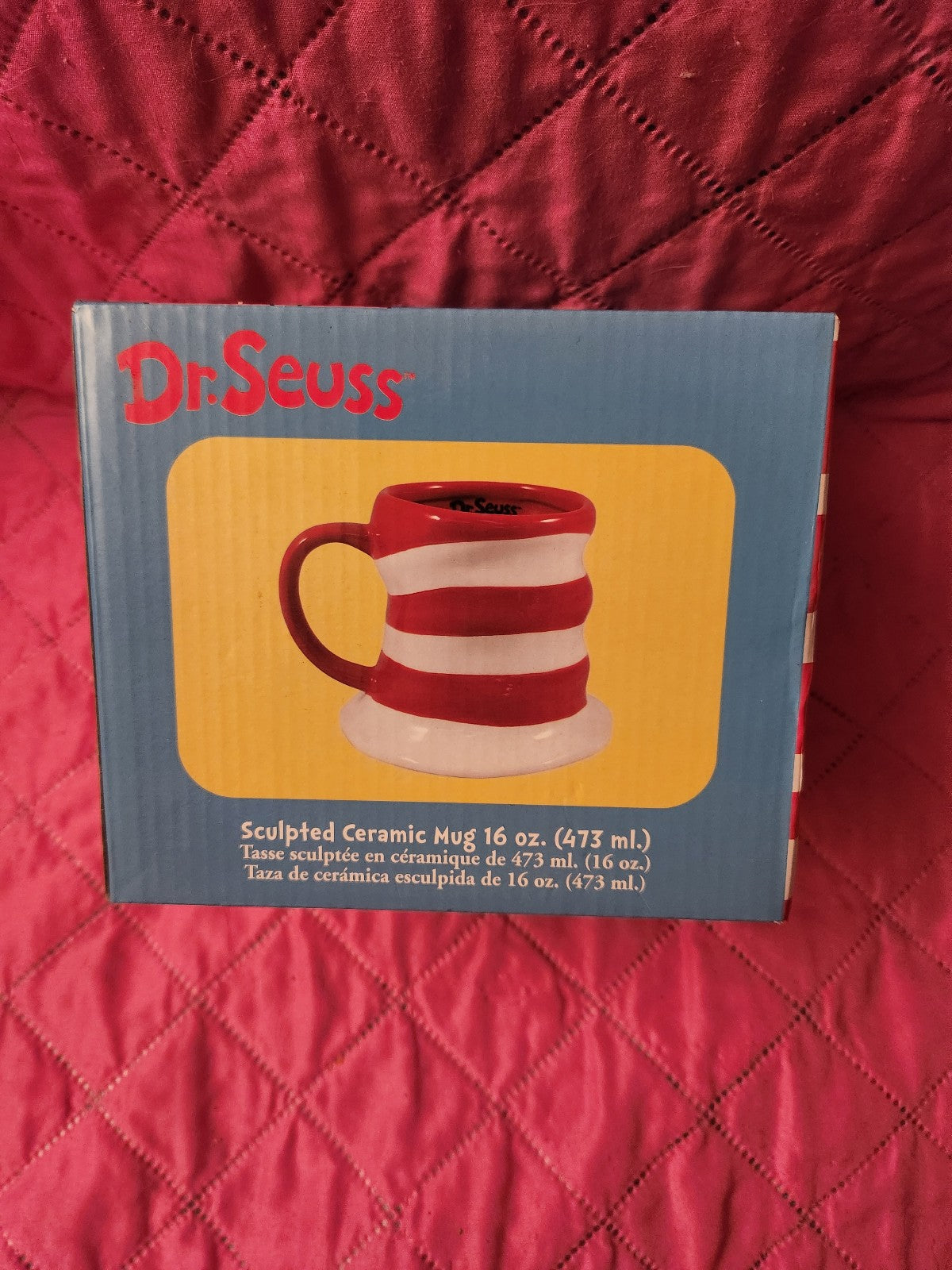 Dr. Seuss Cat In The Hat Mug NWT
