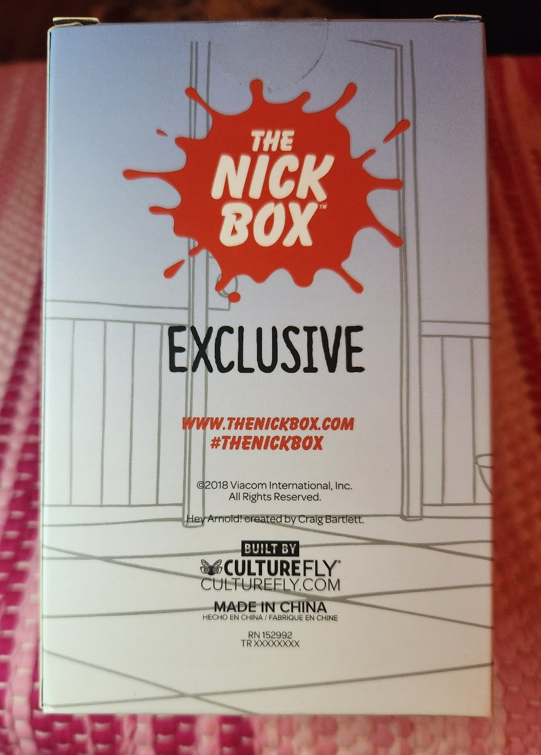 Hey Arnold Helga Bobblehead By Culturefly Nickbox NWT 2018