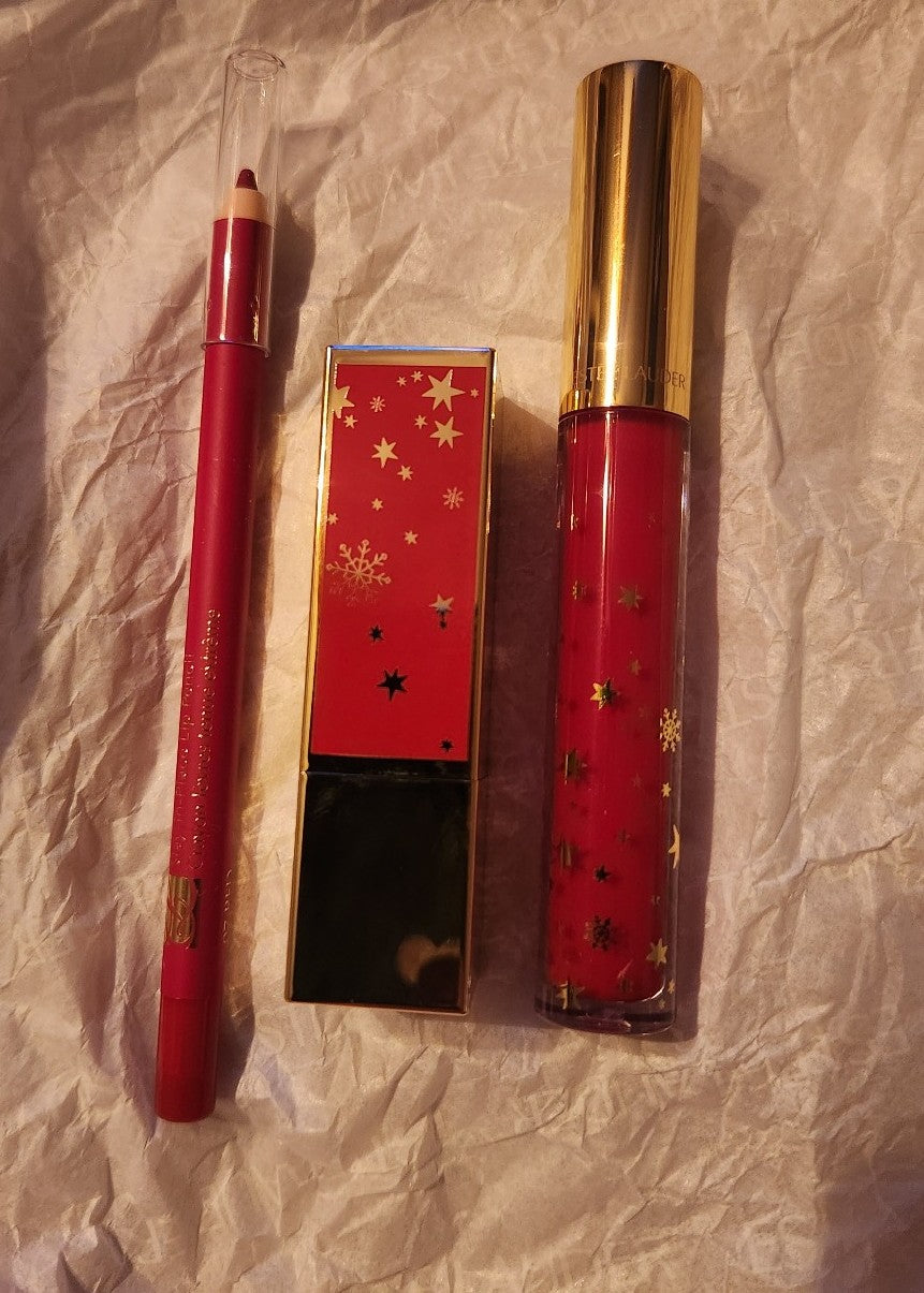 Estee Lauder Pure Color Envy Red Holiday Lip Set