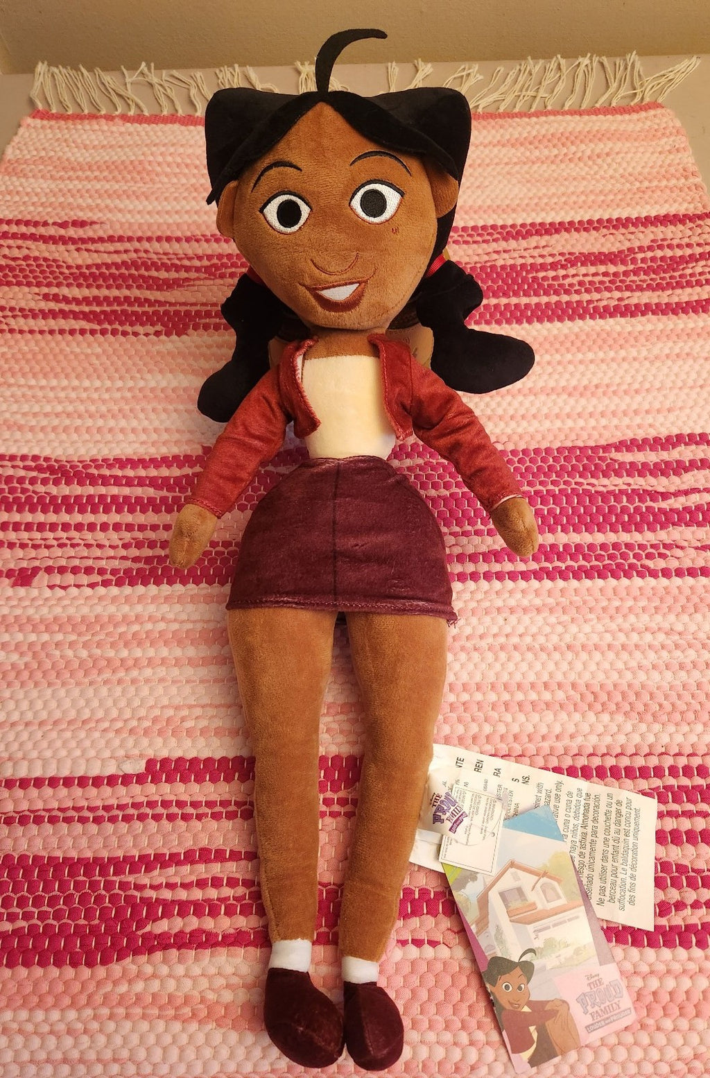 Disney The Proud Family Penny Plush Doll NWT