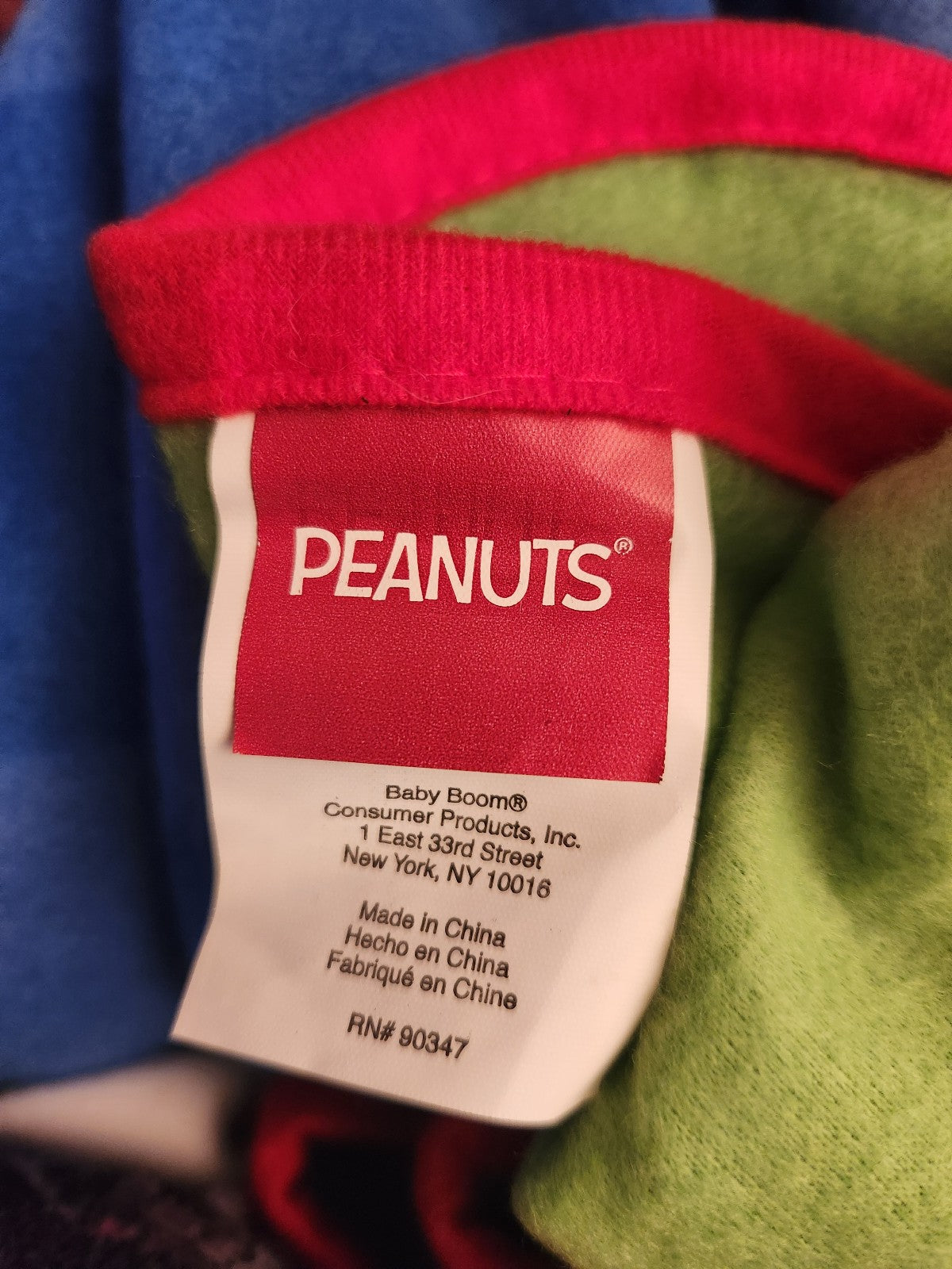 Peanuts Snoopy 65th Anniversary Throw Blanket