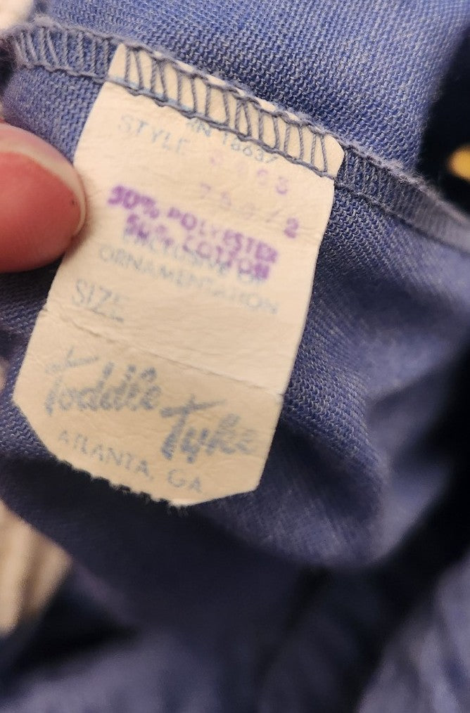 Toddle Tyke Vintage Overalls 0/6 Months
