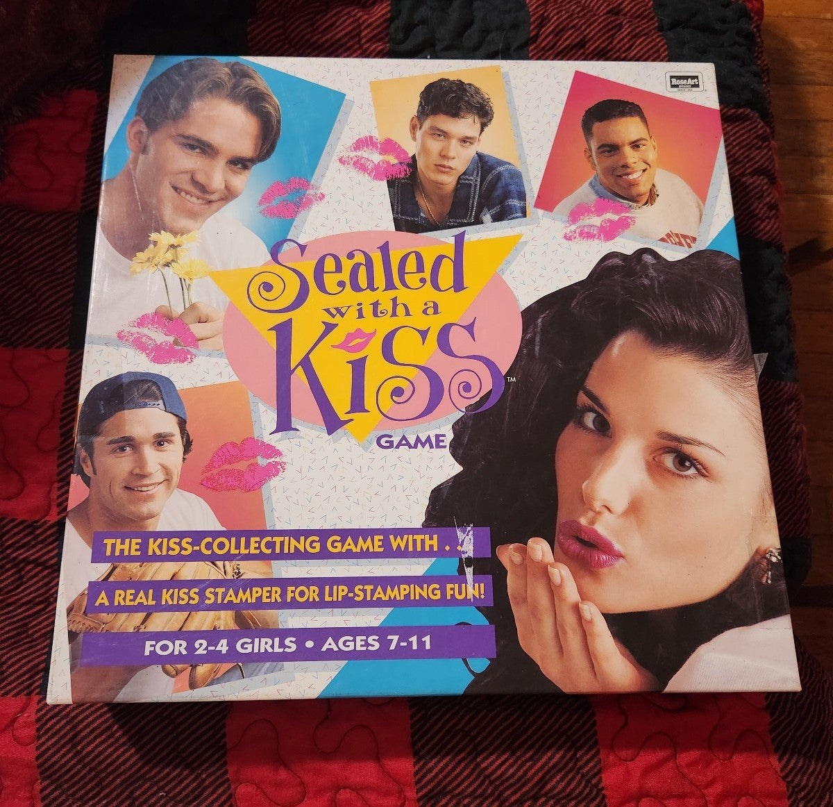 Sealed With A Kiss Board Game 1995