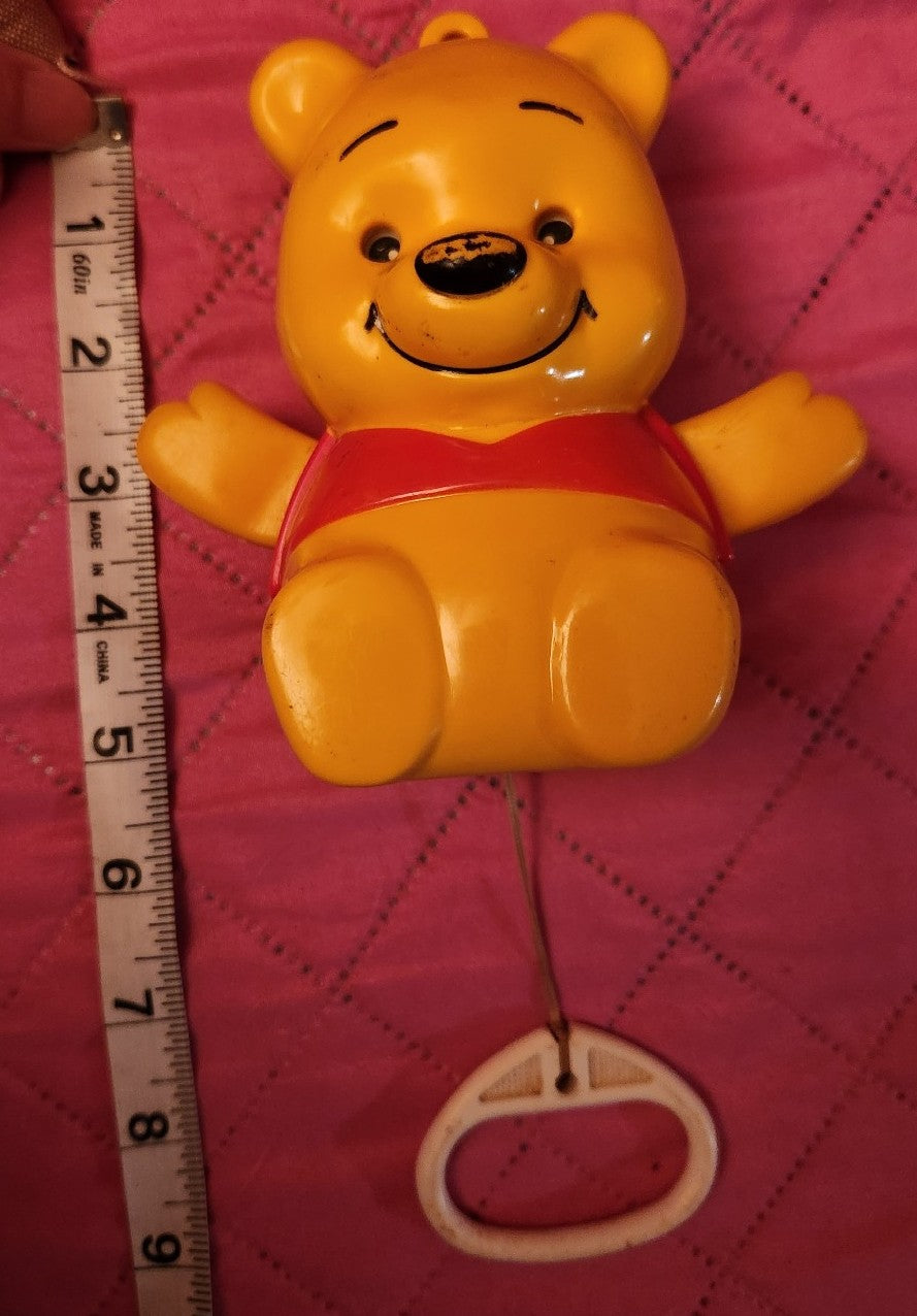 Winnie The Pooh Vintage Pull String Musical Toy