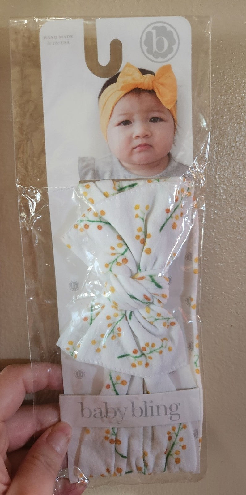 Baby Bling Floral Baby Headband NWT