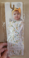 Baby Bling Floral Baby Headband NWT