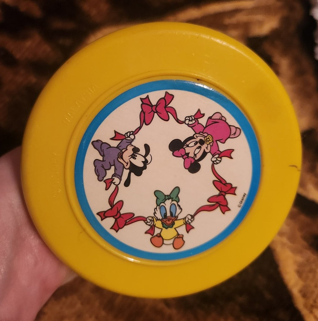 1990 Vintage Disney Flip N Twirl Rattle Toy