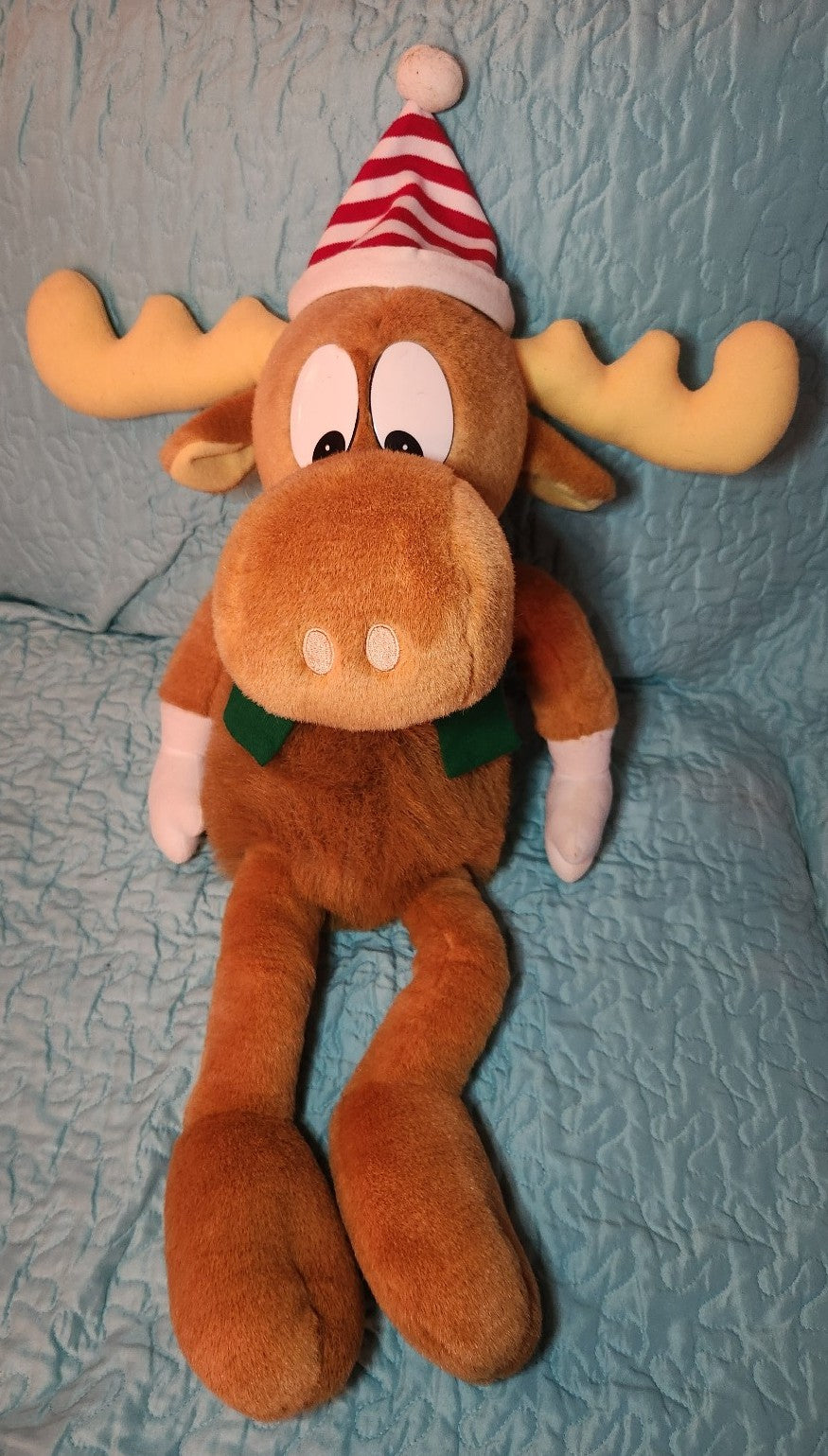 Vtg 1996 Christmas Bullwinkle Jumbo Plush