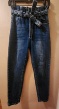 KanCan High Rise Paper Bag Waist Skinny Jeans Size Small