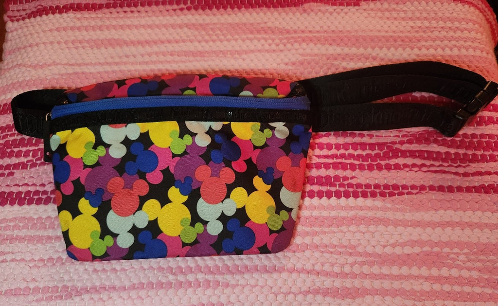 Mickey Mouse Disneyland Rainbow Fanny Pack