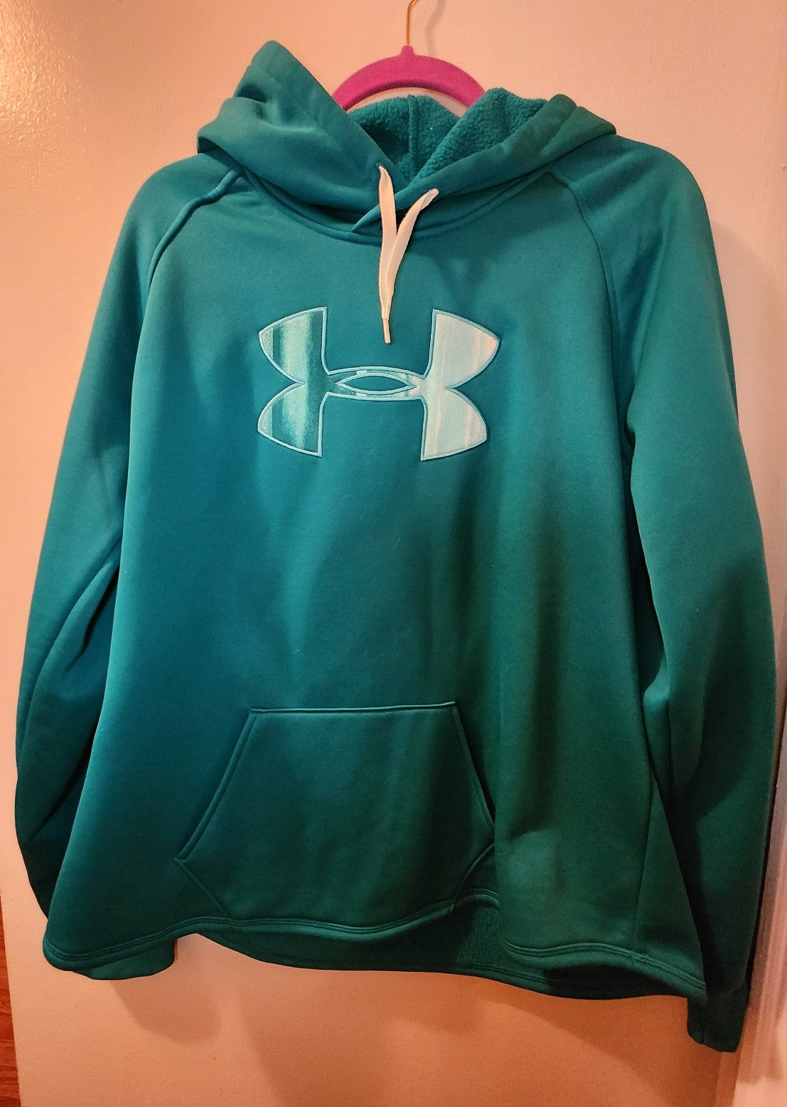 Under Armour Teal Ladies Hoodie XL