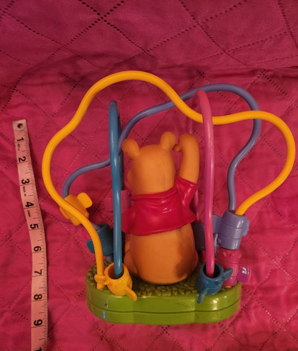Vintage Winnie The Pooh Spin N Slide Toy