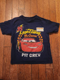 Disney Cars Lightning McQueen Vintage Shirt Size 4