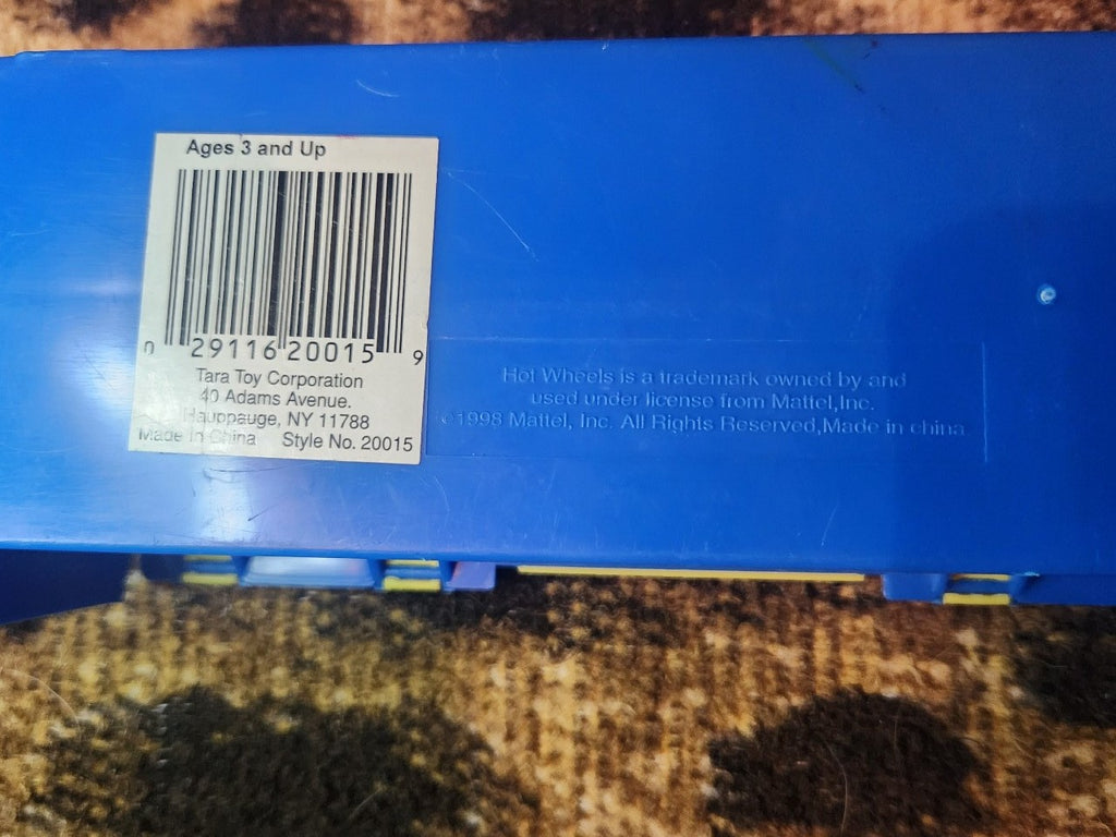 Hot Wheels 1998 Saltflat Racer Cars Carrying Case