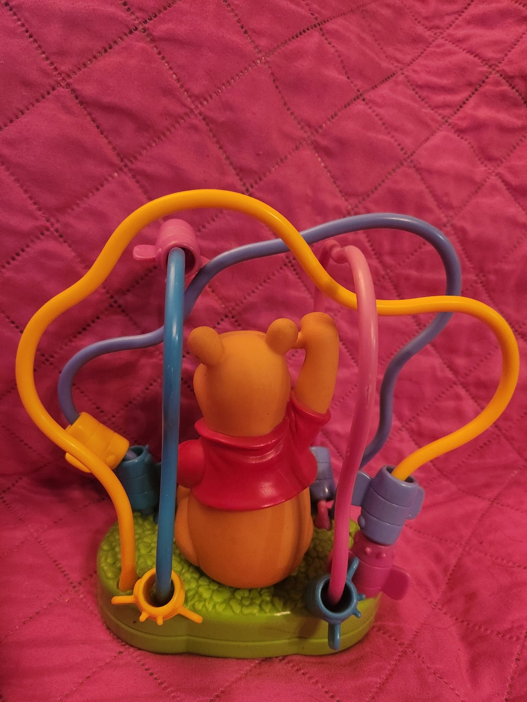 Vintage Winnie The Pooh Spin N Slide Toy