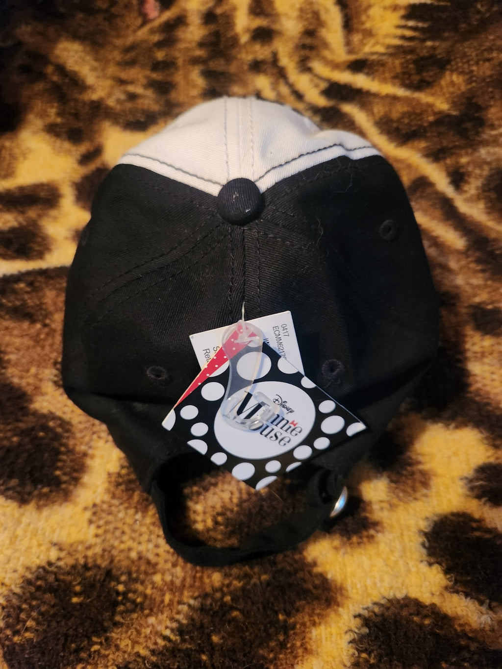 Disney Minnie Mouse Polka Dot Hat NWT