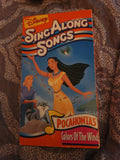 Sing Along Songs Disneys Pocahontas 1990s VHS