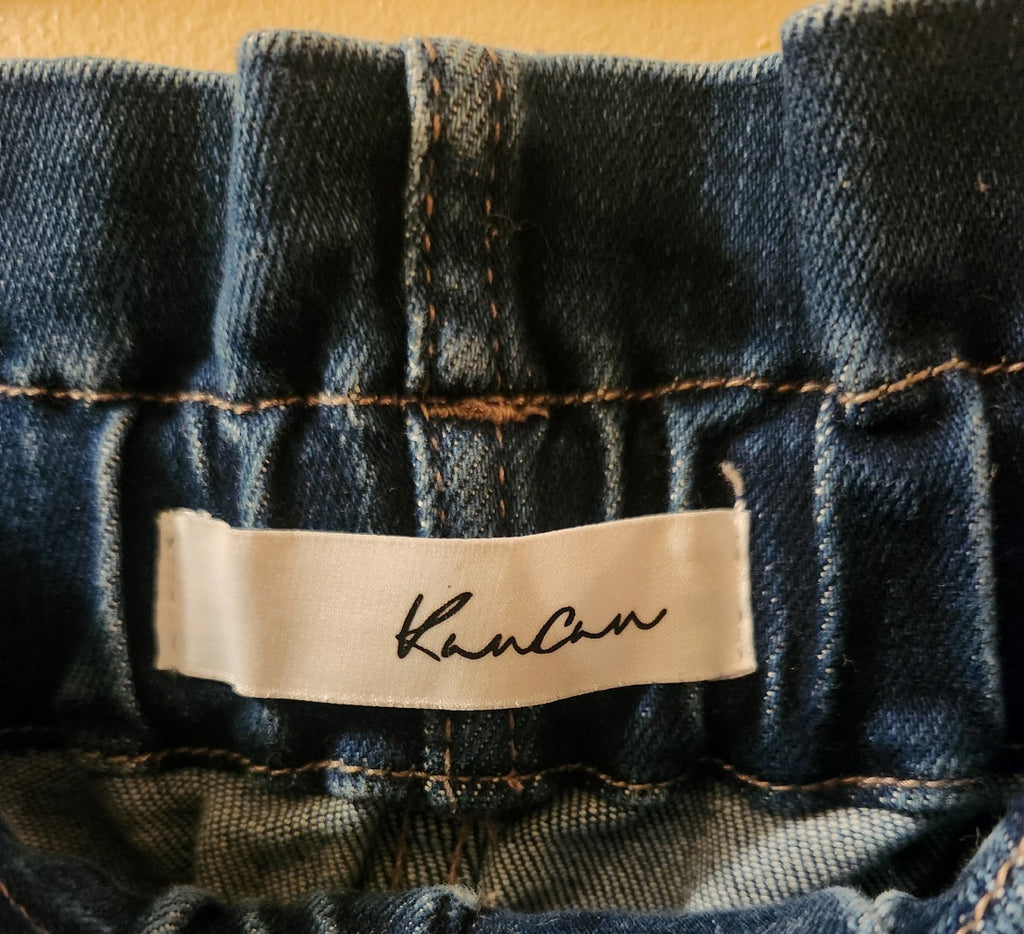 KanCan High Rise Paper Bag Waist Skinny Jeans Size Small