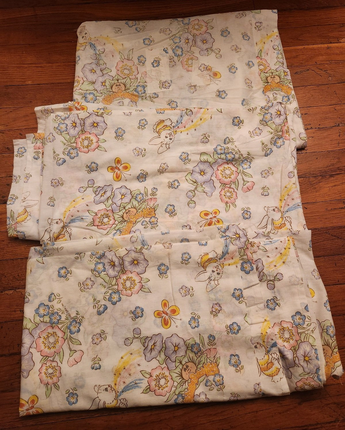 Cabbage Patch Kids Vintage Curtains Lot