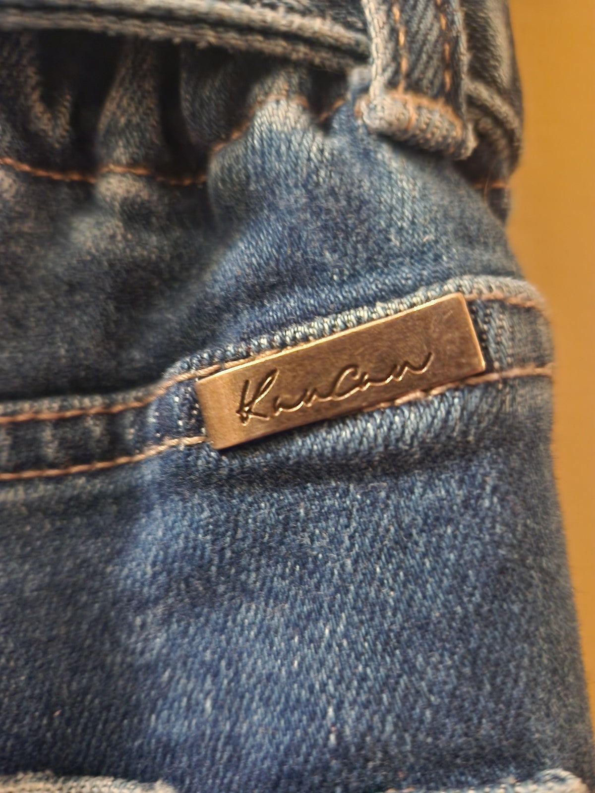 KanCan High Rise Paper Bag Waist Skinny Jeans Size Small