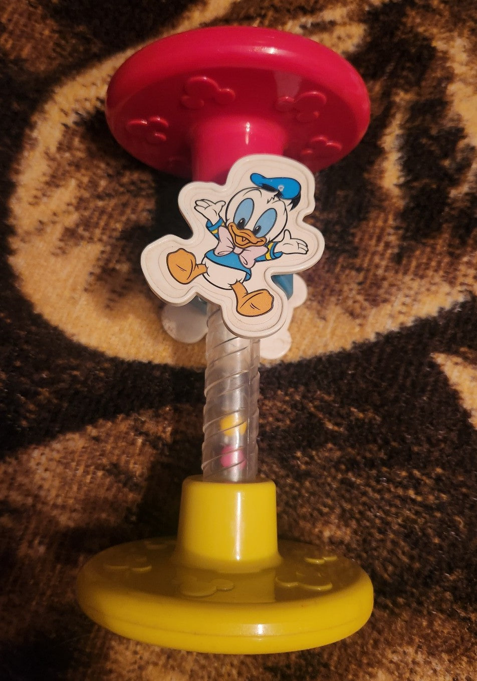 1990 Vintage Disney Flip N Twirl Rattle Toy