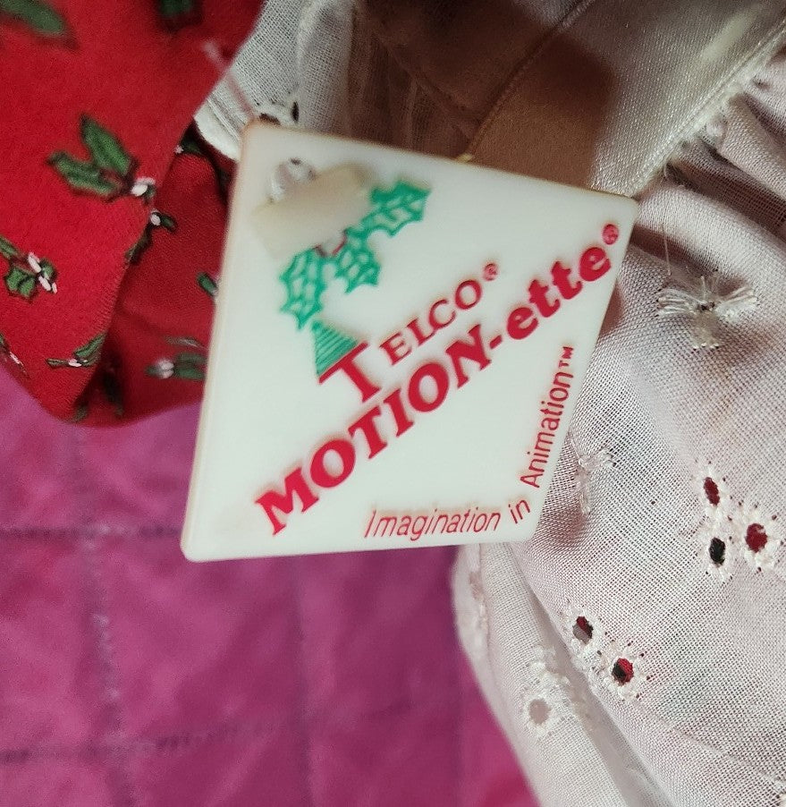 Mrs Santa Claus Vintage Animated Telco Motionette