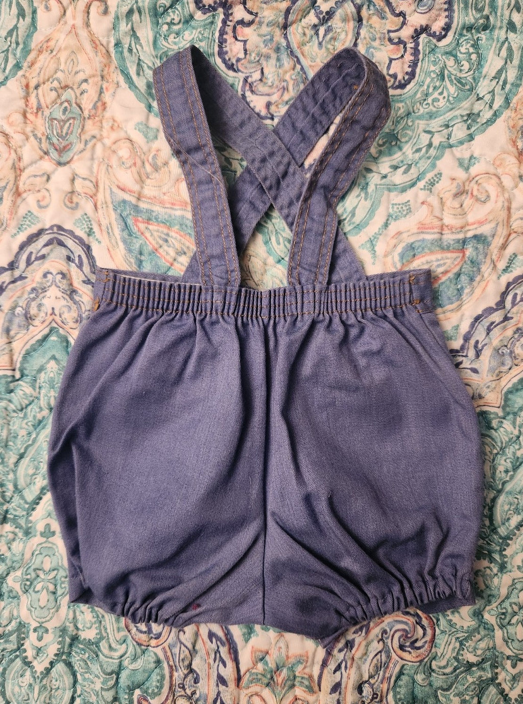 Toddle Tyke Vintage Overalls 0/6 Months