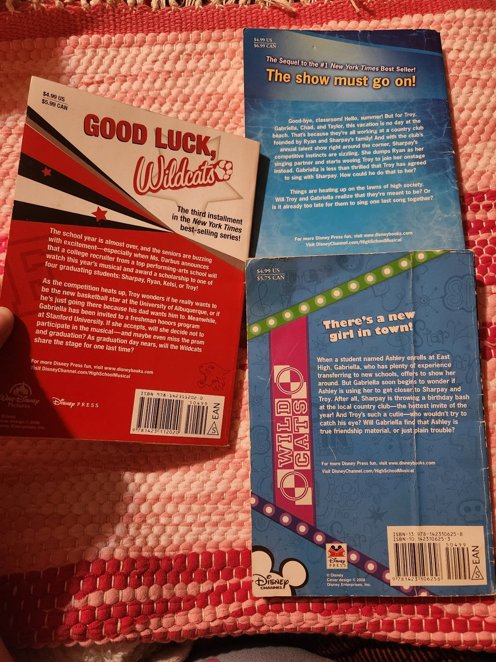 High School Musical Y2K Chapter Book Lot