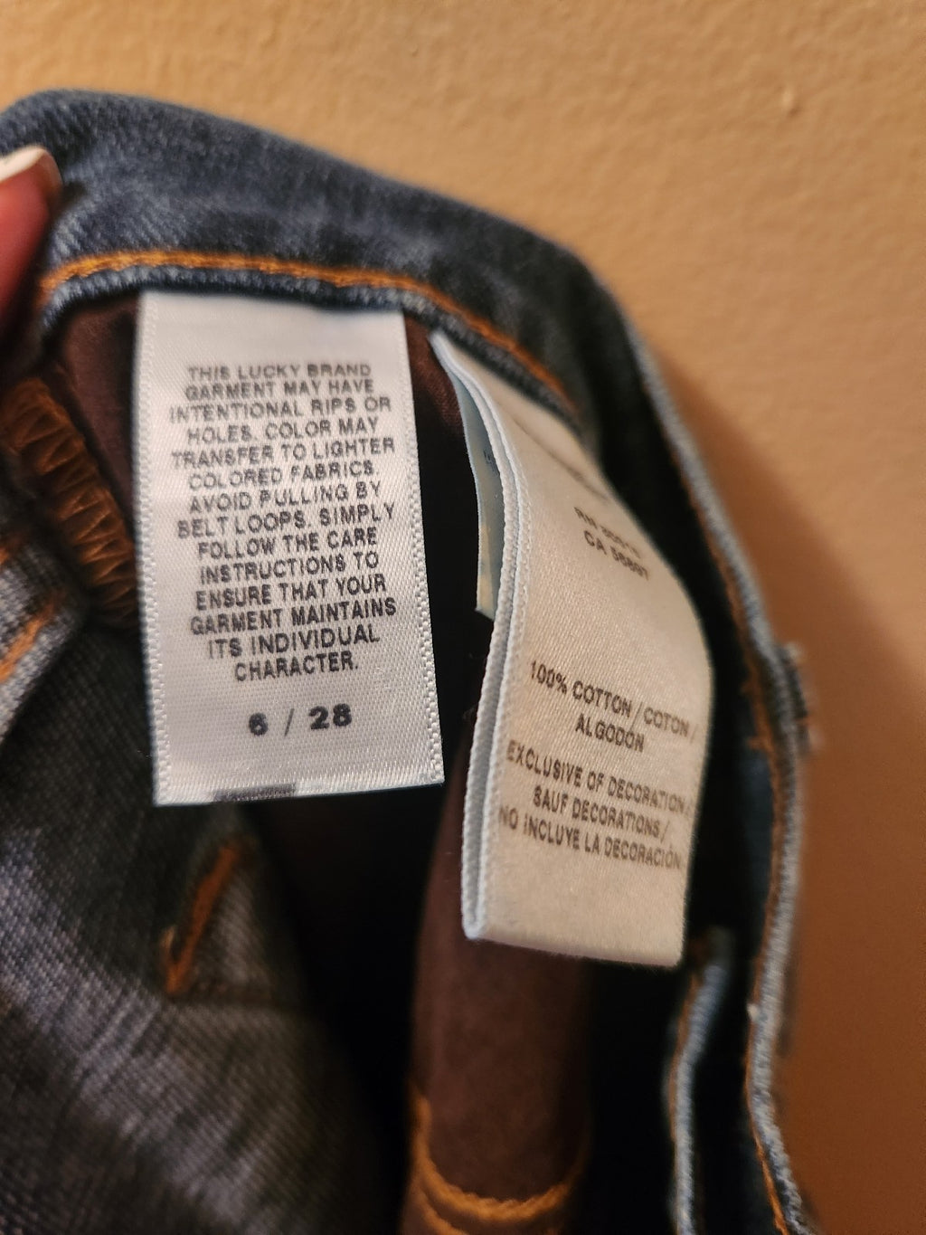 Lucky Brand Womens Jeans Size 6