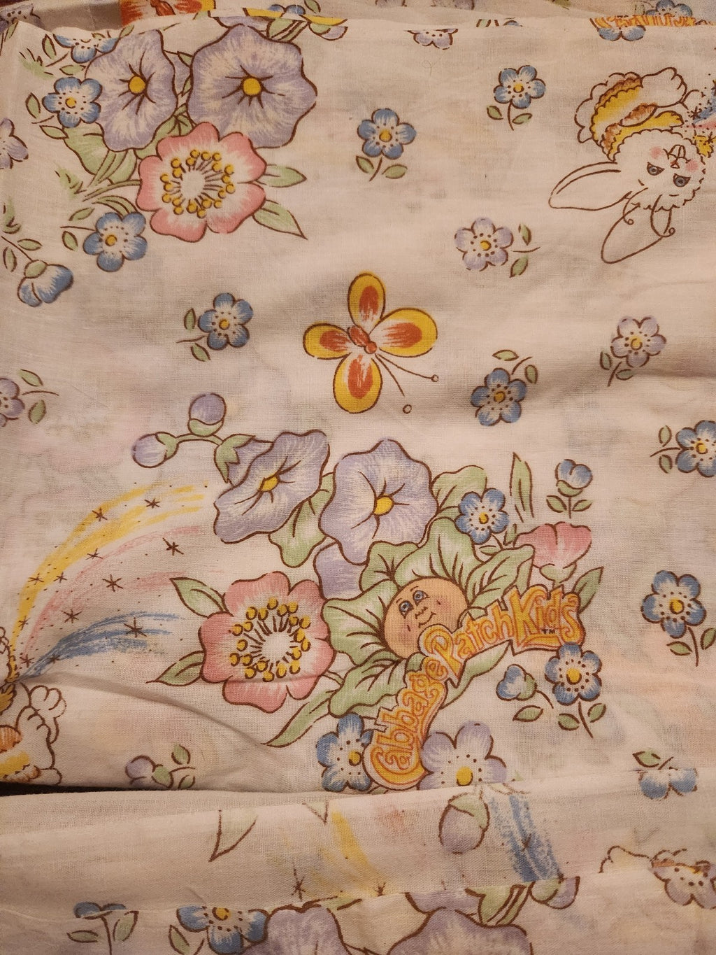 Cabbage Patch Kids Vintage Curtains Lot