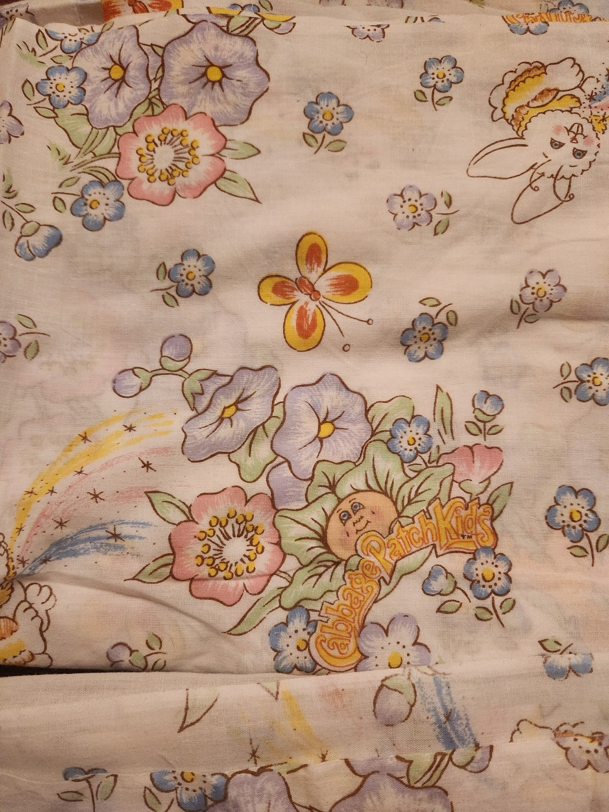 Cabbage Patch Kids Vintage Curtains Lot