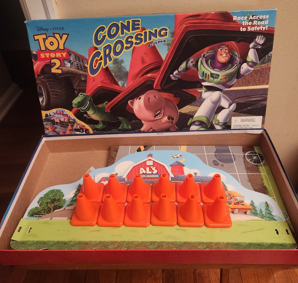 Toy Story 2 Cone Crossing Game 1999