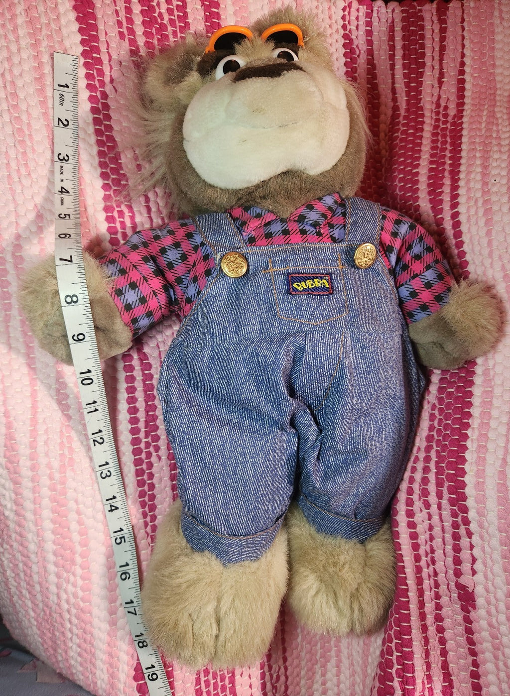 Talking Bubba Plush Bear 1997