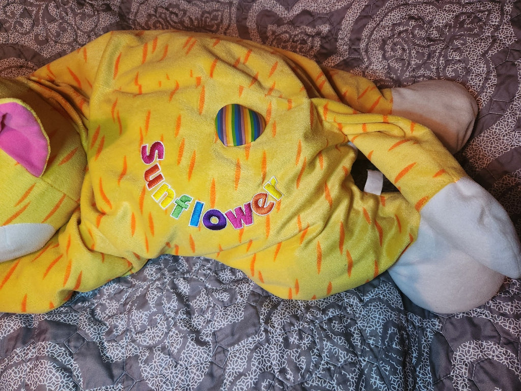 Lisa Frank 24" Sunflower Cat Plush Rare