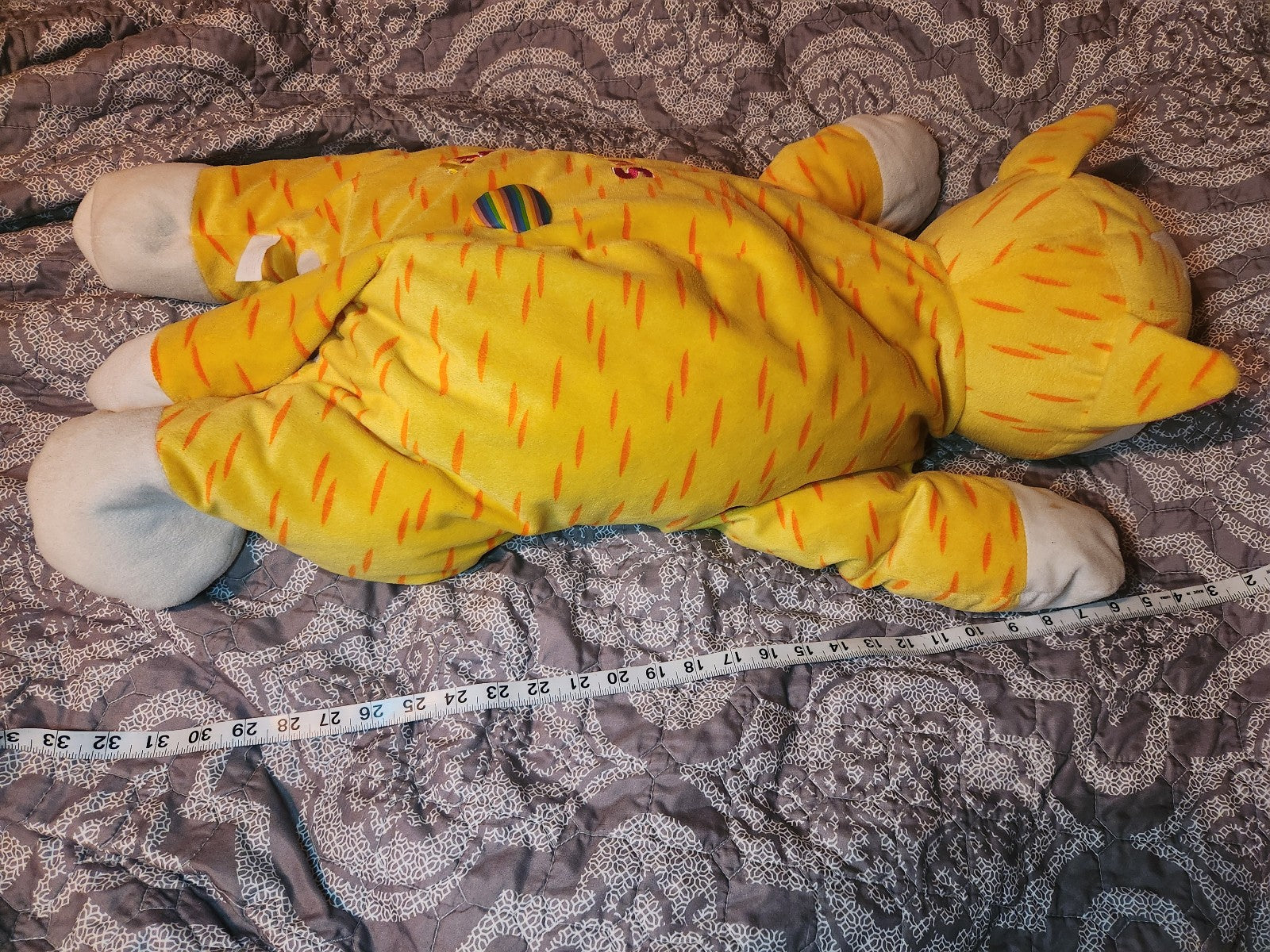 Lisa Frank 24" Sunflower Cat Plush Rare