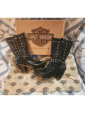 Harley Davidson Womens Strut Boots Size 8