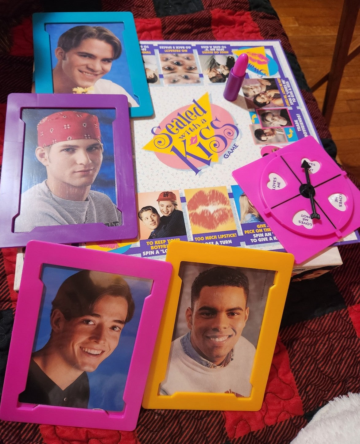 Sealed With A Kiss Board Game 1995